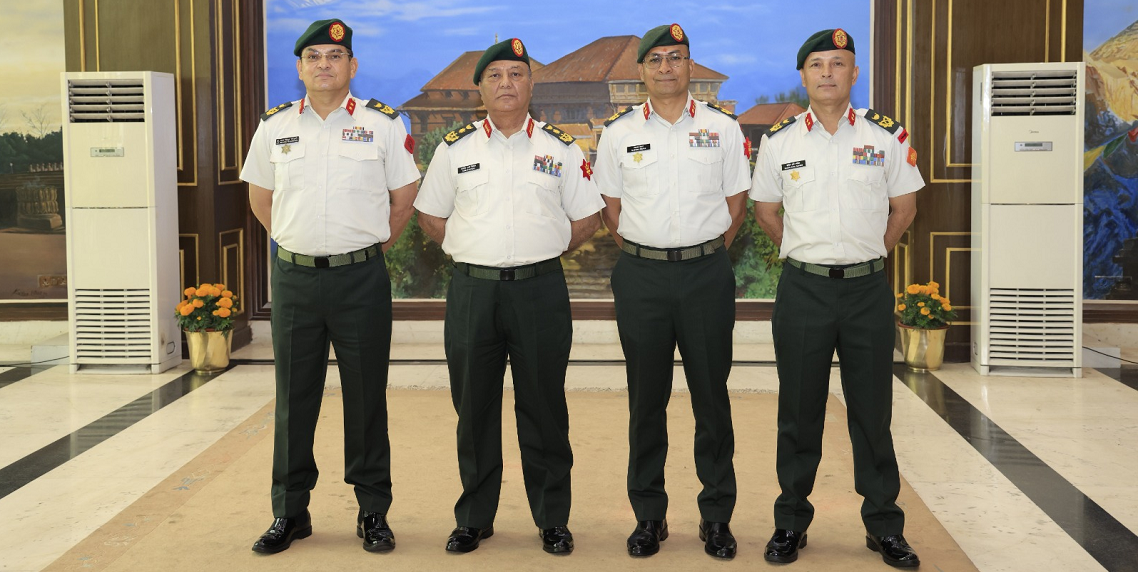 नेपाली सेनाका ३ जना सहायक रथी उपरथीमा बढुवा