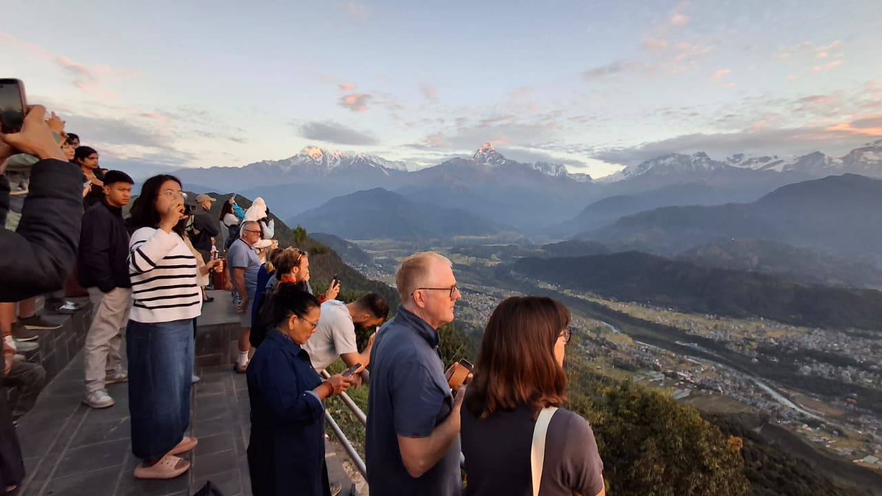 पोखरामा आन्तरिक तथा बाह्य पर्यटकहरुको घुइँचो